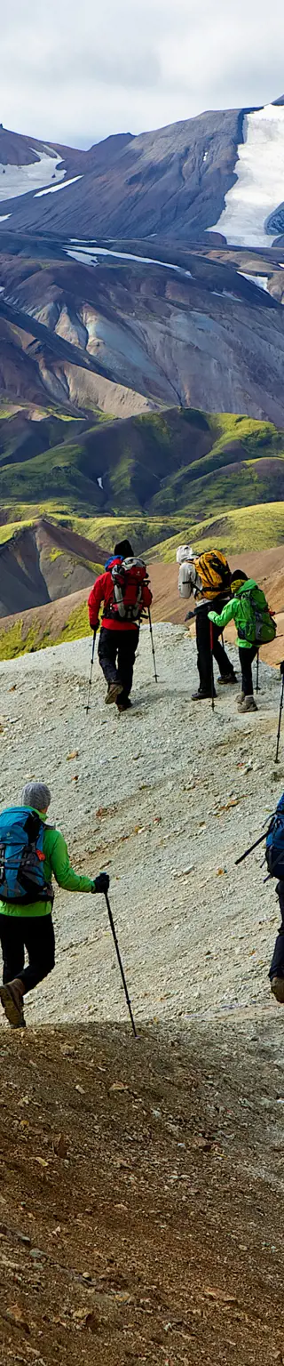 Erlebe die Natur des Laugavegur